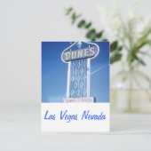 Het Dunes Hotel Las Vegas Briefkaart (Staand voorkant)