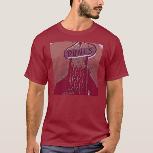 Het Dunes Hotel Las Vegas T-shirt (Voorkant)