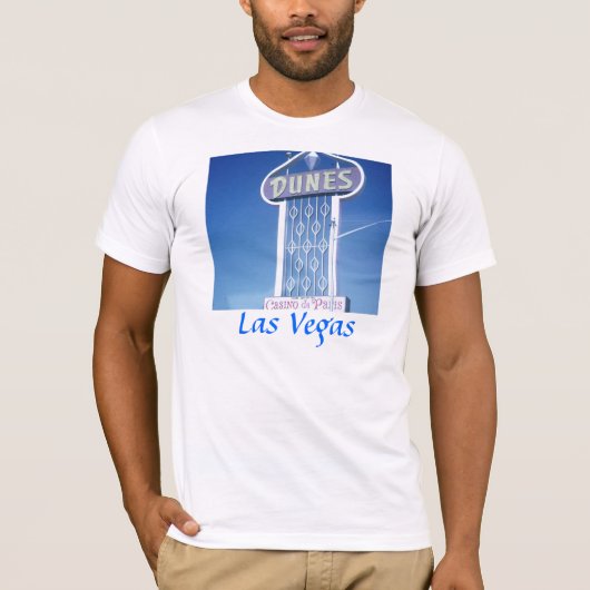 Het Dunes Hotel Las Vegas T-shirt (Voorkant)