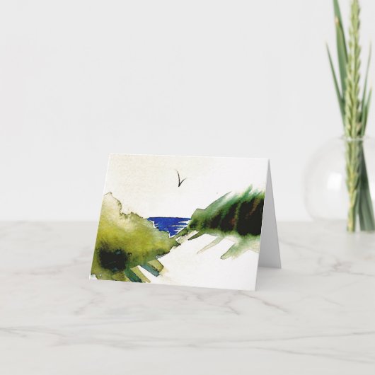 Het Dunes-sympathie Kaart (Voorkant)