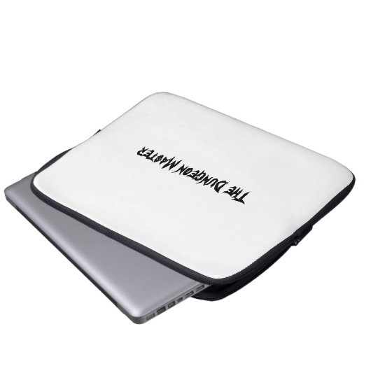 Het Dungeon Master-hoesje Laptop Sleeve (Voorkant onderkant)