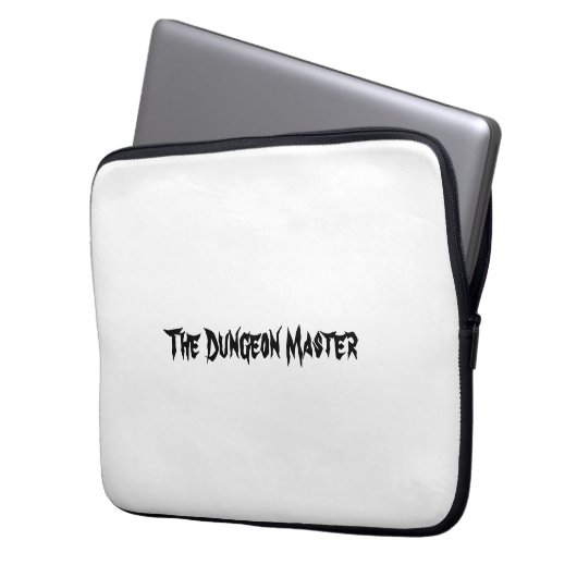 Het Dungeon Master-hoesje Laptop Sleeve (Voorkant Links)