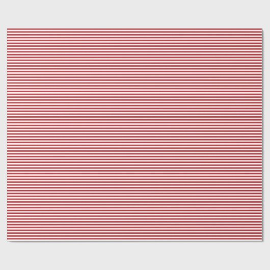 Het dunne Donkerrode en Witte Verpakkende Document Cadeaupapier (Vlak)