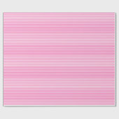 Het dunne Roze en Witte Verpakkende Document van Cadeaupapier (Vlak)