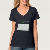 Het Dunning - Kruger effect is echt! T-shirt (Voorkant)