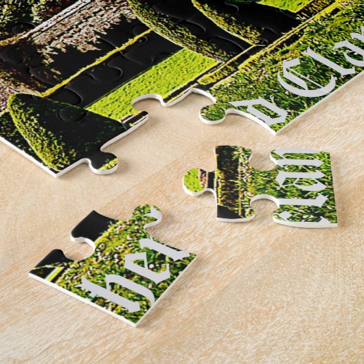 Het Dunrobin Castle van Sutherland Clan in het naj Legpuzzel (Zijkant)