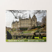 Het Dunrobin Castle van Sutherland Clan in het naj Legpuzzel (Horizontaal)