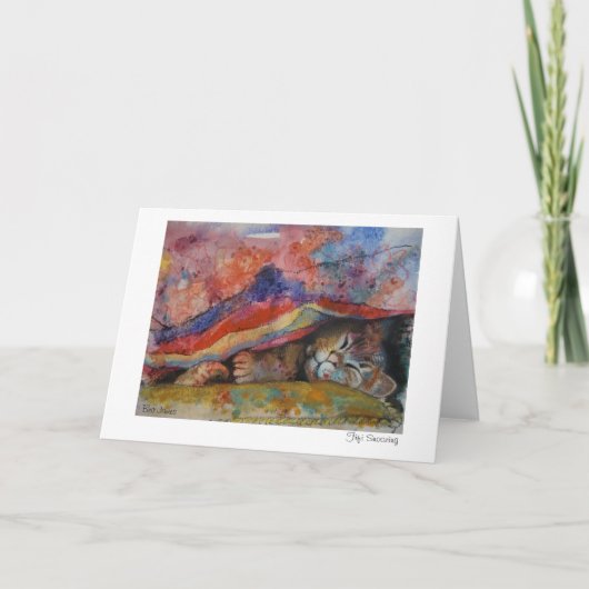 Het Dutten van Fifi de kaart van Groeten (Voorkant)