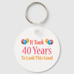 Het duurde 40 jaar om dit goed te zien sleutelhanger