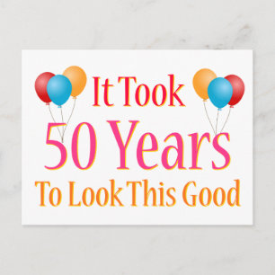 Het duurde 50 jaar om dit goed te zien briefkaart