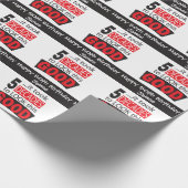 Het duurde 5 decennia voordat het er goed uitzag | cadeaupapier (Hoek)