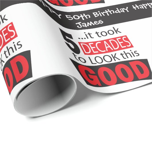 Het duurde 5 decennia voordat het er goed uitzag | cadeaupapier (Rol Hoek)