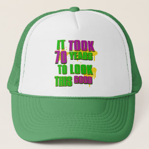 Het duurde 70 jaar om er zo goed uit te zien trucker pet