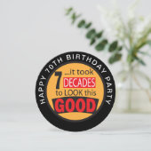 Het duurde 7 decennia om dit goed te bekijken - 70 kaart (Staand voorkant)