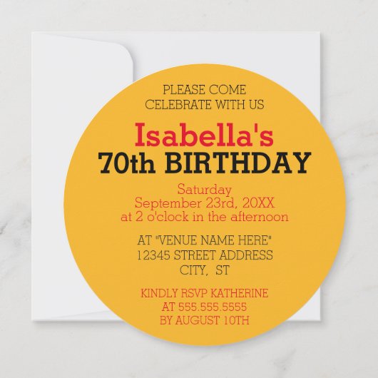 Het duurde 7 decennia om dit goed te bekijken - 70 kaart (Achterkant)