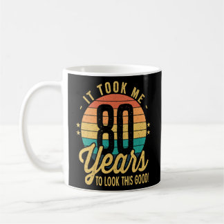 Het duurde 80 jaar voordat ik er zo'n goede 80e B Koffiemok