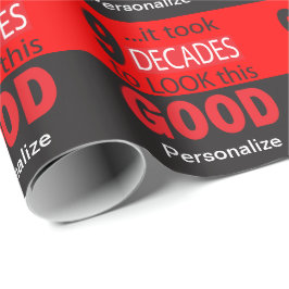 Het duurde 9 decennia om deze 90e verjaardag te zi cadeaupapier