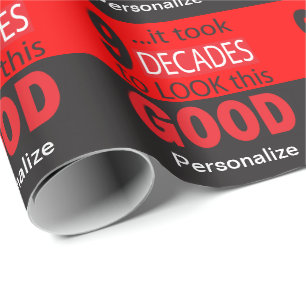 Het duurde 9 decennia om deze 90e verjaardag te zi cadeaupapier