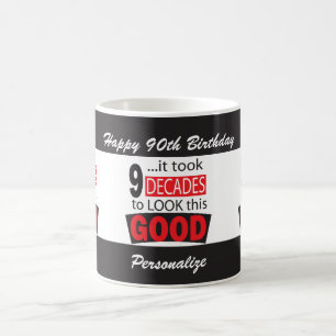 Het duurde 9 decennia om deze 90e verjaardag te zi koffiemok