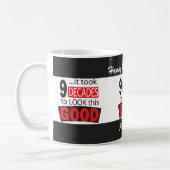 Het duurde 9 decennia om deze 90e verjaardag te zi koffiemok (Links)