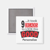 Het duurde 9 decennia voordat je dit goed zag| 90e magneet (Voorkant / Achterkant)