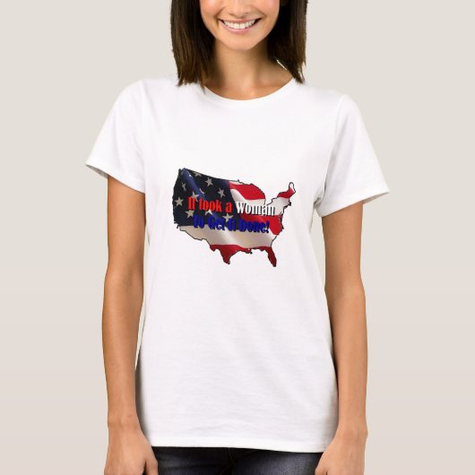 Het duurde een vrouw t-shirt (Voorkant)