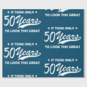 Het duurde slechts 50 jaar om deze geweldige verdr cadeaupapier (Vlak)