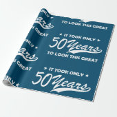 Het duurde slechts 50 jaar om deze geweldige verdr cadeaupapier (Uitgerold)