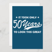 Het duurde slechts 50 jaar om er zo geweldig uit t kaart (Voorkant / Achterkant)