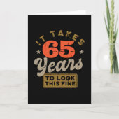 Het duurt 65 jaar om er zo goed uit te zien Wenska Kaart (Voorkant)