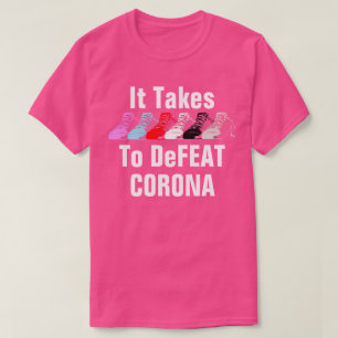Het duurt 6 meter om het Coronavirus T-Shirt te de