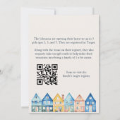 "Het duurt een dorp" Adoption Foster Care Douche Kaart (Achterkant)