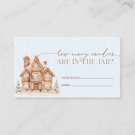 Het duurt een dorpswinter hoeveel Snoepjes Informatiekaartje (Voorkant)