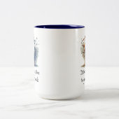 Het duurt lang om oude vrienden te laten groeien tweekleurige koffiemok (Center)