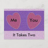 Het duurt twee briefkaart (Voorkant)