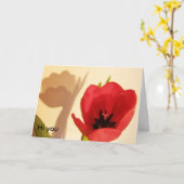 HET DUURT TWEE, Hi you Kaart (Gele Bloem)