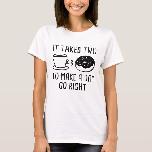 Het duurt twee t-shirt (Voorkant)