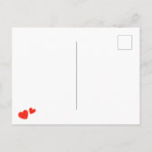 Het duurt twee tot Tango Cats Dansende Valentijn Briefkaart (Achterkant)