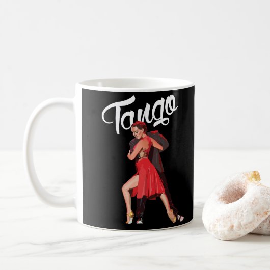 Het duurt twee tot Tango Koffiemok (Met donut)