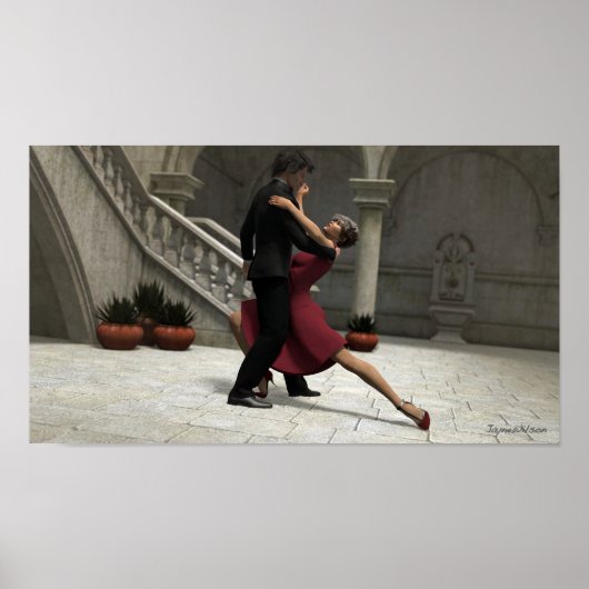 Het duurt twee tot Tango Poster (Voorkant)