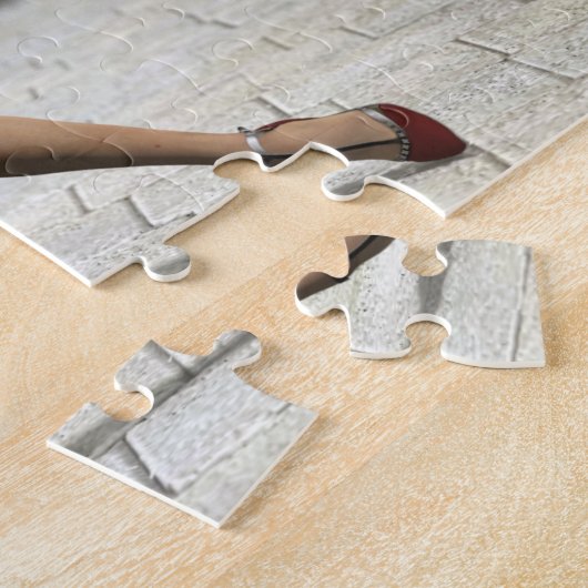 Het duurt twee voor Tango Jigzaag Puzzle Legpuzzel (Zijkant)