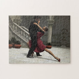 Het duurt twee voor Tango Jigzaag Puzzle Legpuzzel