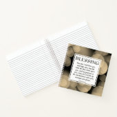 HET DUURZAME BLESS U Aantallen 6:24-26 HET BLOKKER Notitieboek (Binnen)