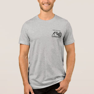 Het duwen van 40 shirt - kies stijl & kleur