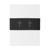 Het DwarsDecor van de Christelijke Solidariteit Uitnodigingen Wikkel (Achterkant Voorbeeld)