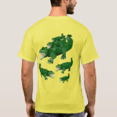Het Dye T-shirt Alligators (Achterkant)