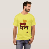 Het Dye T-shirt Eekhoorn (Voorkant volledig)