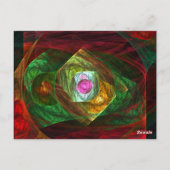 Het dynamische Briefkaart van het Aantal van de Li (Achterkant)