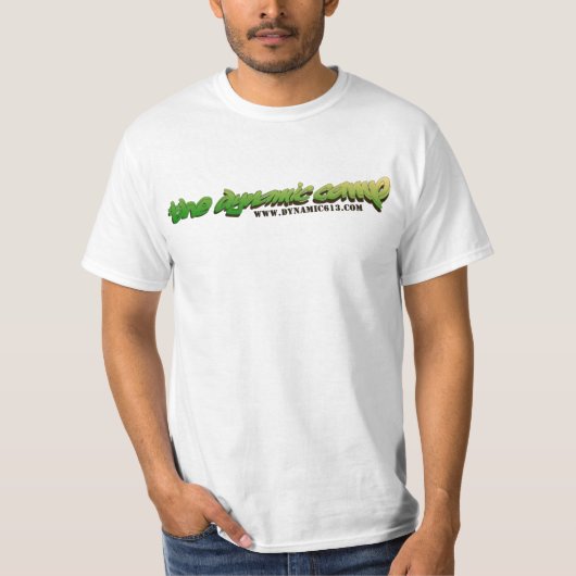 Het dynamische kamp t-shirt (Voorkant)