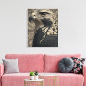 Het Eagle Poster Canvas Afdruk (Insitu (Woonkamer))